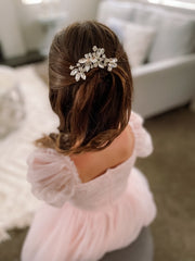 Diamante Hair Comb - A Little Lacey