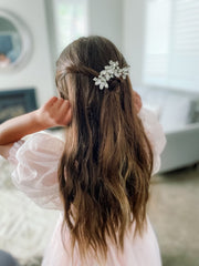 Diamante Hair Comb - A Little Lacey
