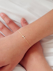 Starlight Girls Cross Bracelet - A Little Lacey