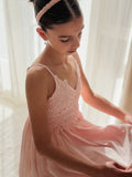 Sylvie Girls Light Pink Formal Dress - A Little Lacey · Photo 10 of 11