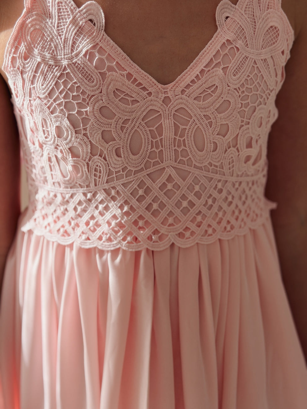 Sylvie Girls Light Pink Formal Dress - A Little Lacey · Photo 7 of 11