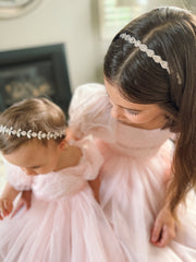Tallulah Girls Crystal Headband - A Little Lacey