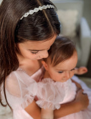 Tallulah Girls Crystal Headband - A Little Lacey