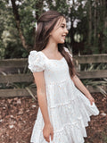 Tillie Girls White Dress - A Little Lacey · Photo 5 of 8