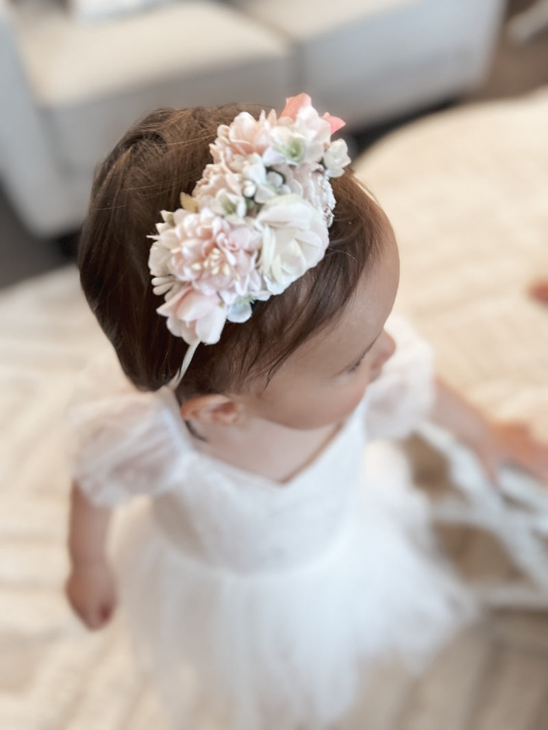 Tilly Baby Girls Flower Headband - A Little Lacey