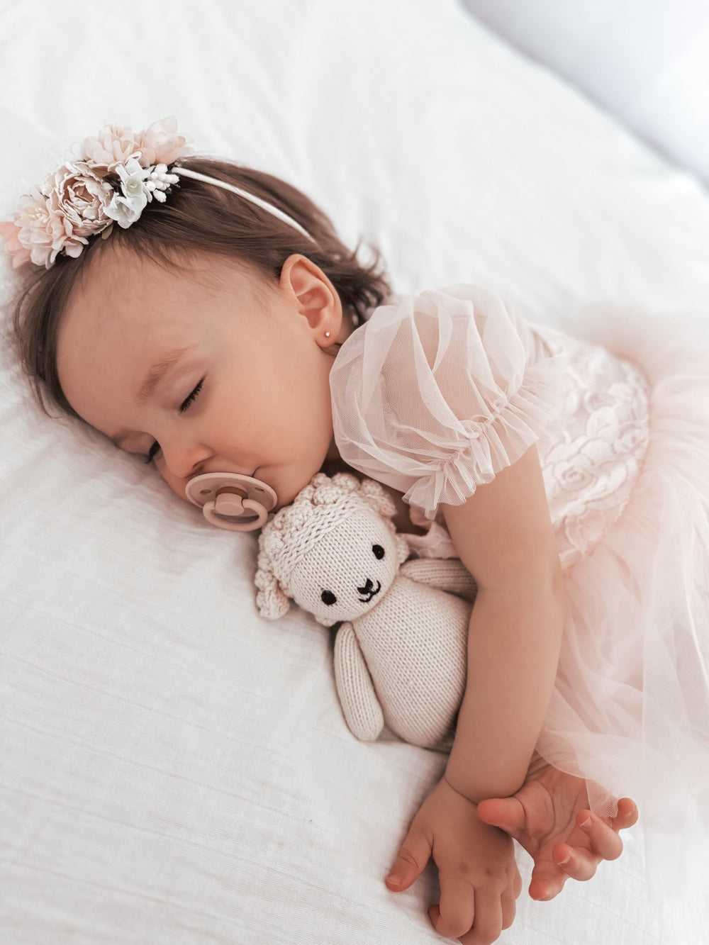 Tilly Baby Girls Flower Headband - A Little Lacey · Photo 4 of 9