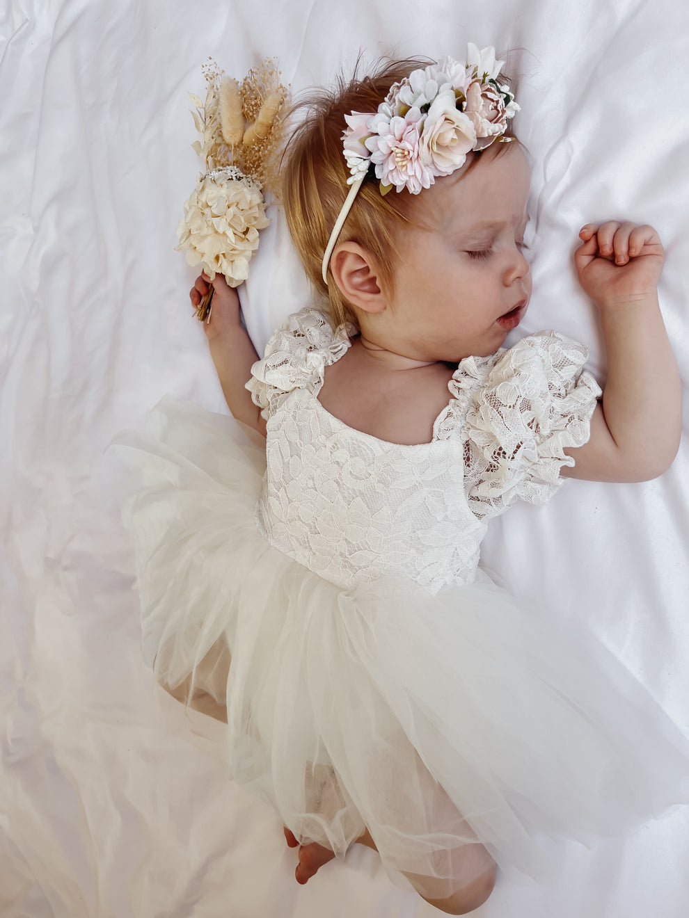Tilly Baby Girls Flower Headband - A Little Lacey · Photo 9 of 9