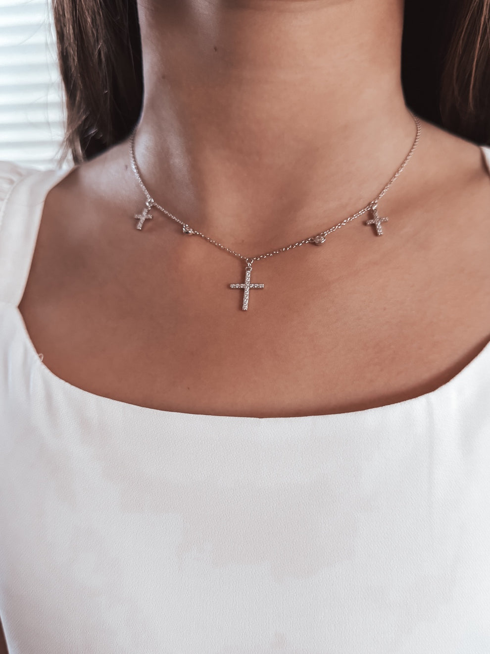 Trinity Girls Communion Necklace - A Little Lacey · Photo 4 of 7