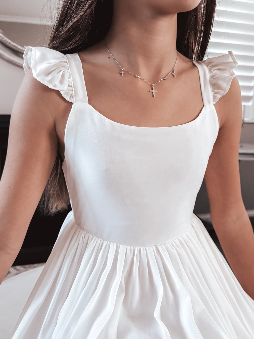 Trinity Girls Communion Necklace - A Little Lacey · Photo 3 of 7