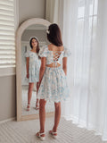 Tessa floral dress for girls special occasions