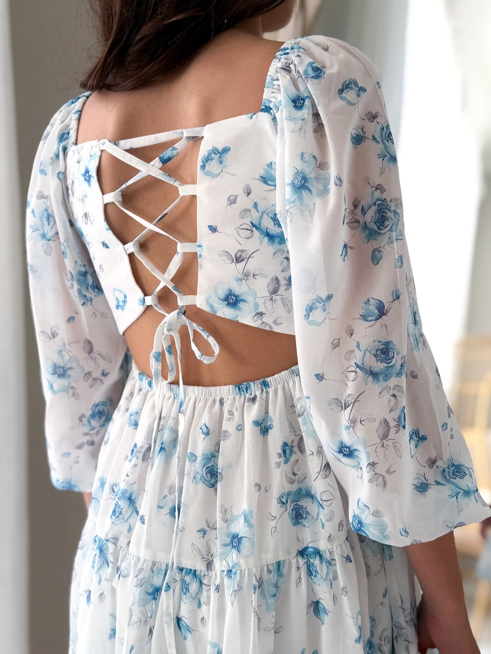 tween girls long sleeve floral dress Australia
