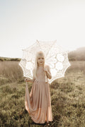 Sofia Dusty Pink French Chiffon Dress - A Little Lacey · Photo 19 of 21