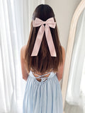 Shimmer Pink Girls Hair Bow - A Little Lacey · Photo 1 of 4