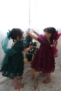Vienna Girls Green Embroidery Dress - A Little Lacey · Photo 19 of 22