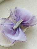 Wavy Girls Bow - Lilac - A Little Lacey · Photo 4 of 4
