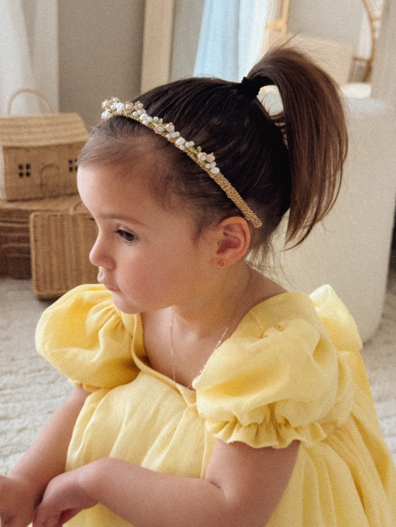 Wildflower Girls Headband - A Little Lacey