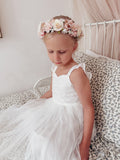 Ella Rose white girls dress for First Communion