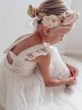 Ella Rose white dress for girls special occasions