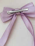 Classic Lilac Girls Hair Bow - A Little Lacey · Photo 4 of 4