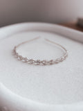 Flower girl crystal headband accessory