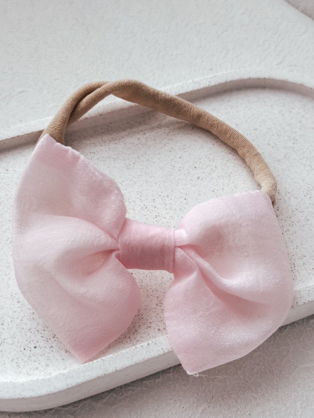 Light Pink Elegance Hair Bows - All Products