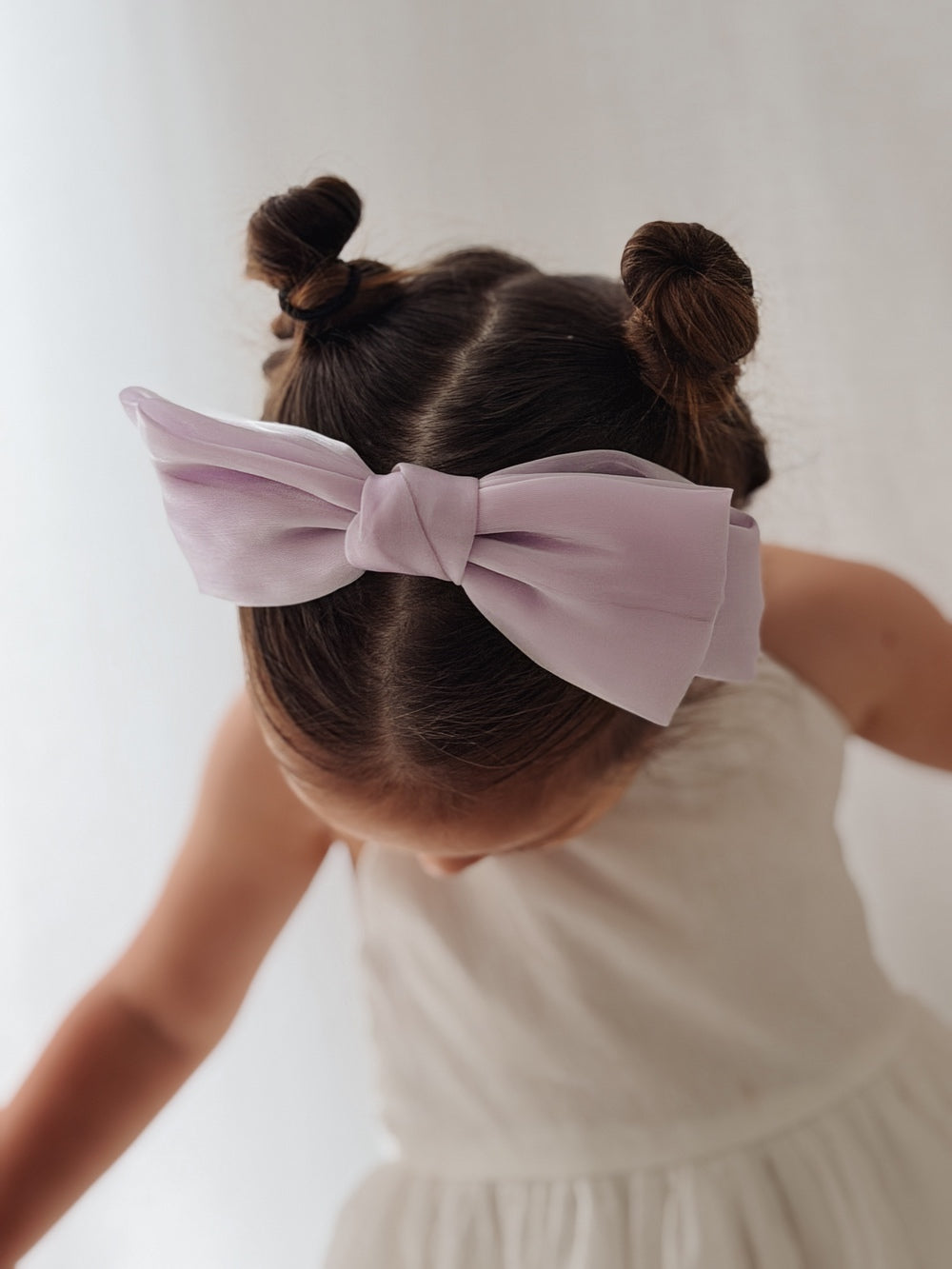 Lilac Bow Girls Headband