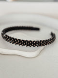 Black headband for girls special occasions