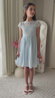 Allegra Girls Light Blue Dress - A Little Lacey