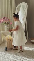 Girls White Christening Dress
