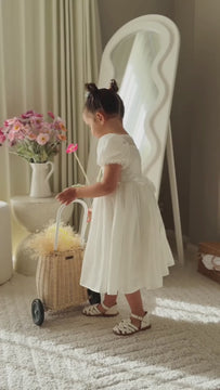 Girls White Christening Dress