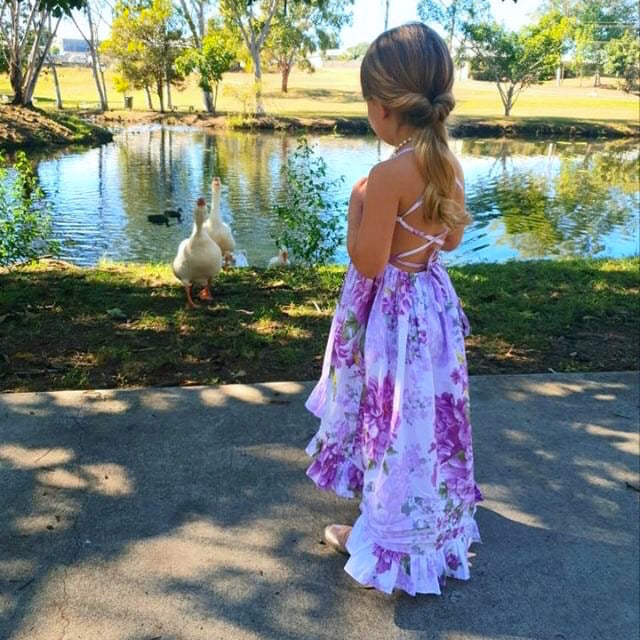 Florence Hi Low Dress - Purple Haze - A Little Lacey · Photo 3 of 5