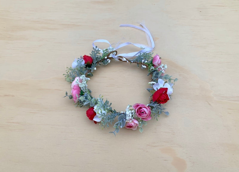 Emilia Girls Flower Crown - A Little Lacey