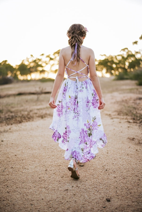 Florence Hi Low Dress - Purple Haze - A Little Lacey · Photo 4 of 5