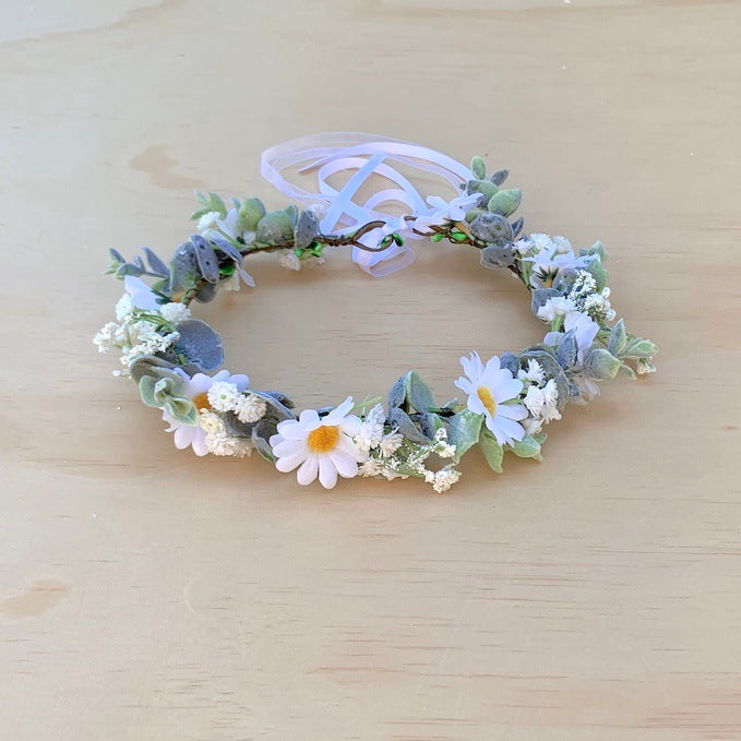 Daisy Girls Flower Crown - All Accessories