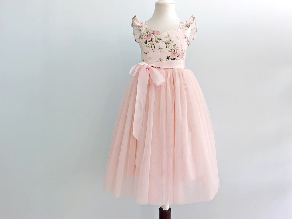 Audrey Rose Girls Tulle Dress - Girls Floral Dresses
