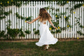 Gabriella French Chiffon White Girls Dress - A Little Lacey · Photo 13 of 15