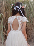 Serenade Girls White Lace Dress - A Little Lacey · Photo 4 of 4