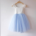 Zara Girls Lace Dress - Blue - A Little Lacey · Photo 4 of 5
