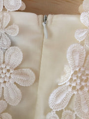 Layla Girls Ivory Dress - END OF BATCH - A Little Lacey