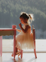 Layla Girls Ivory Dress - END OF BATCH - A Little Lacey