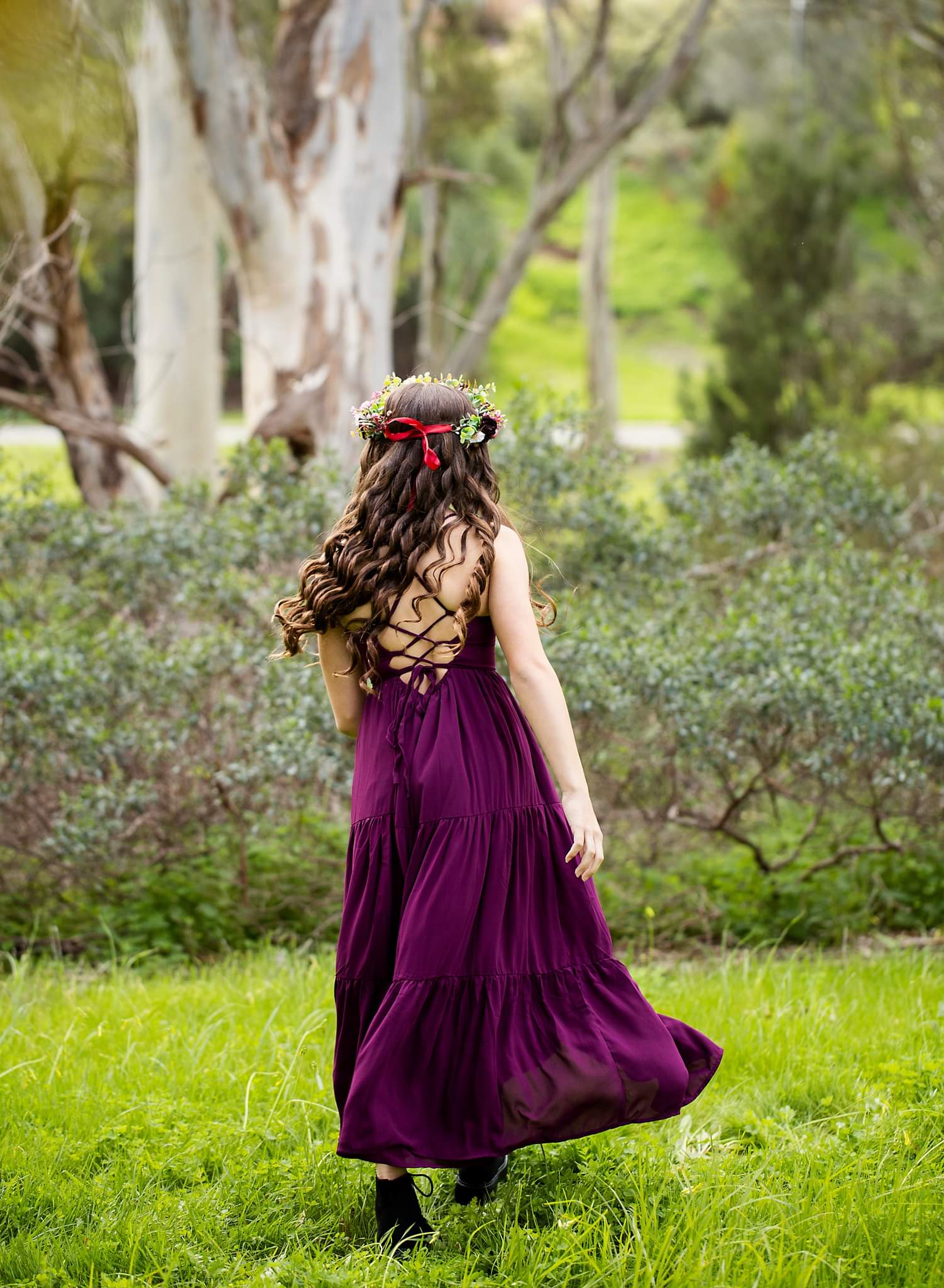 Buy Purple Gown Online In India - Etsy India