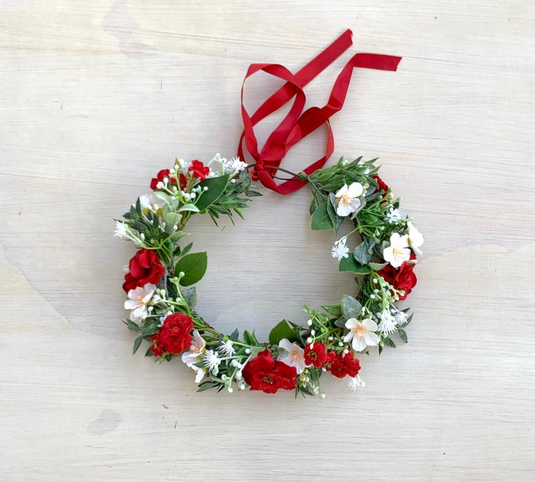 Estelle Girls Christmas Flower Crown - Flower Crowns