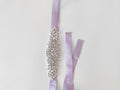Girls Diamante Sash Belt - Purple - A Little Lacey · Photo 1 of 3